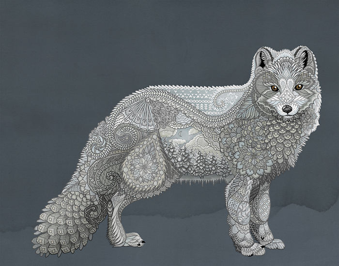 I Draw Intricately Patterned Animals