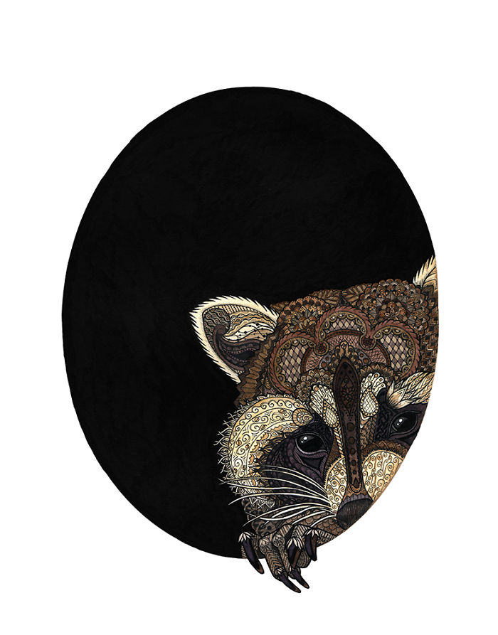 I Draw Intricately Patterned Animals