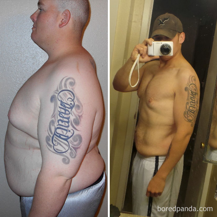 In Less Than A Year I Had Gone Down From 360 Pounds To 180 Pounds And Along The Way I Gained More Confidence Than I’ve Ever Had