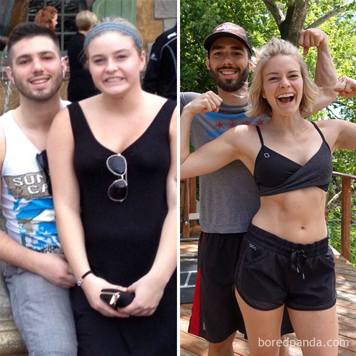 It Sure Is Crazy What Working Out And Eating Well Can Do For Your Body