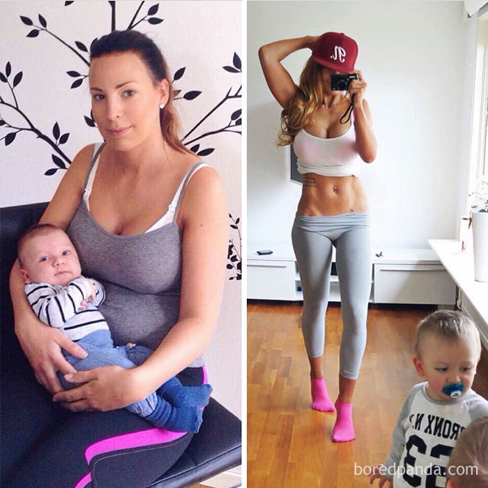 7 Months Postpartum Transformation