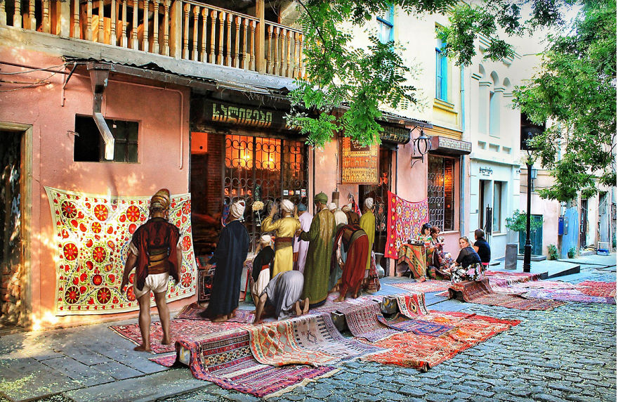 Paintings In Tbilisi,georgia