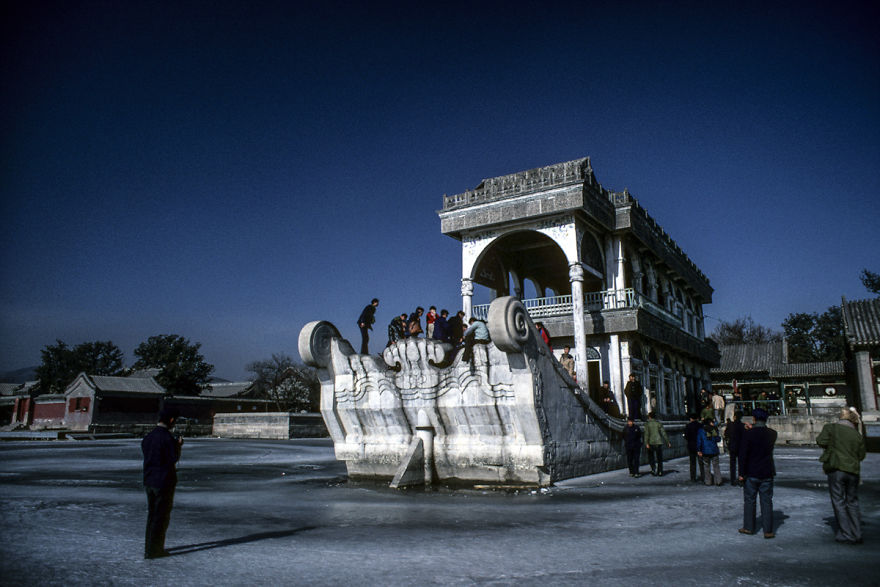 Marble Boat At Summer Palace, Beijing, 1985