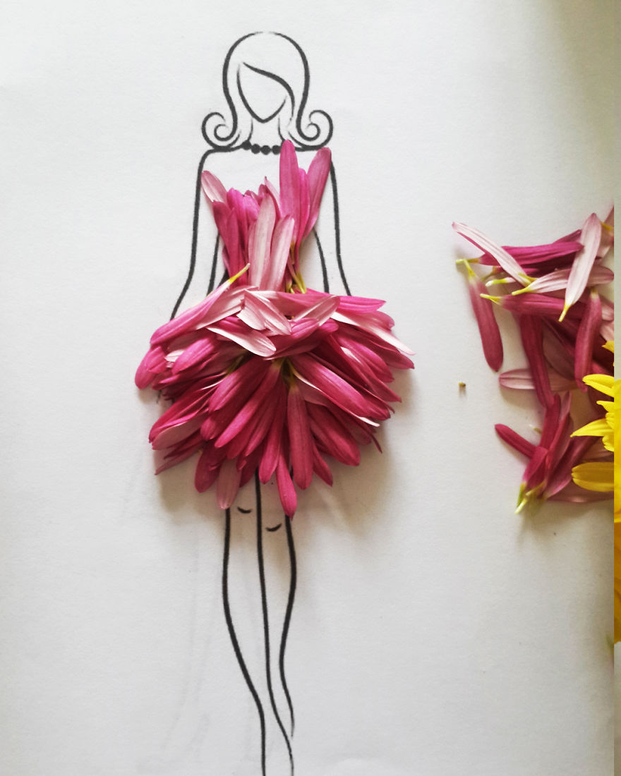 I Create Stunning Couture Gowns And Dresses With Flowers