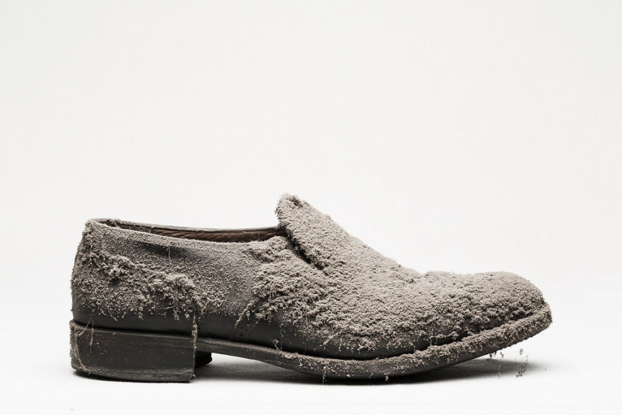 I Photographed Shoes Almost Untouched On A Shelf For 25 Years