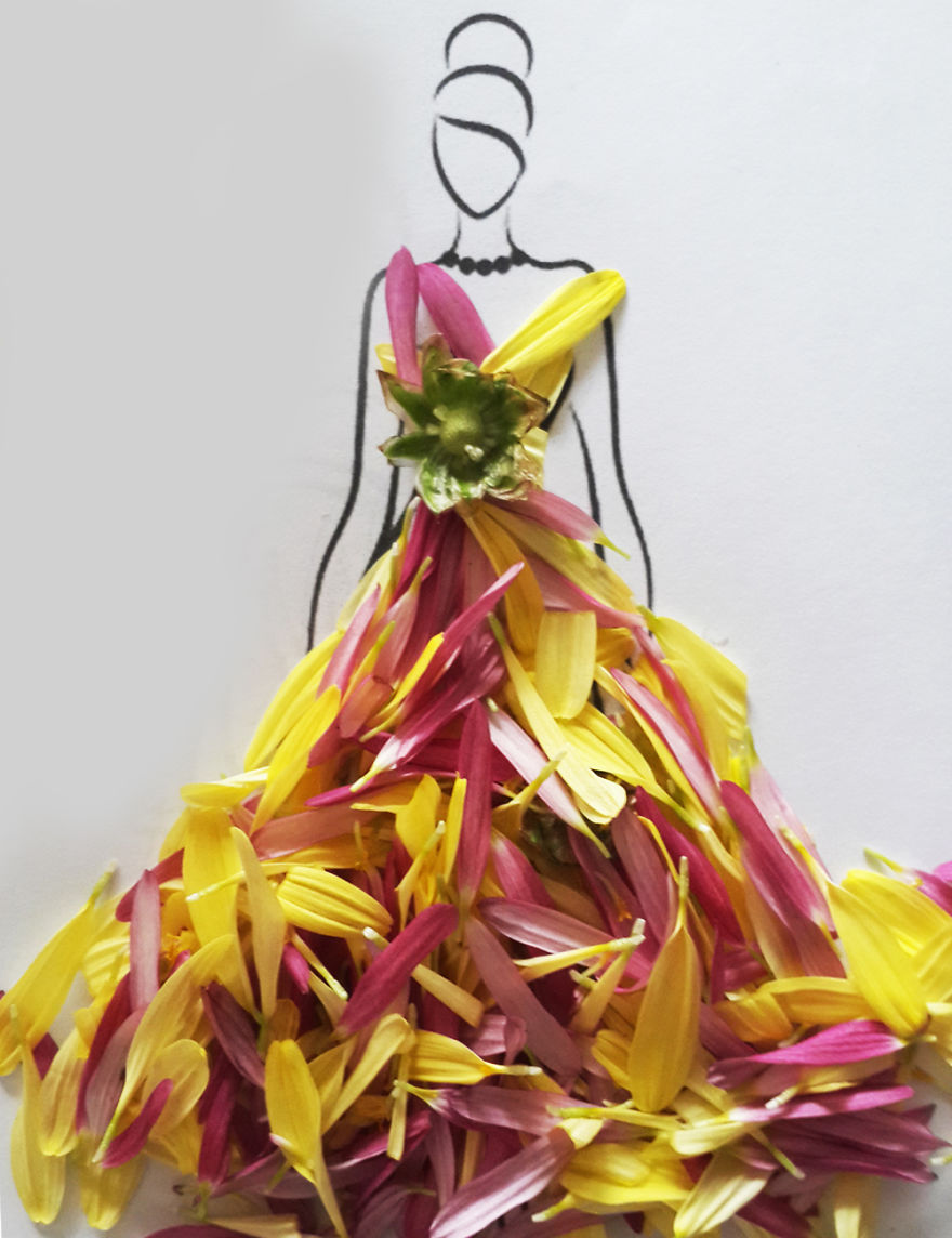 I Create Stunning Couture Gowns And Dresses With Flowers