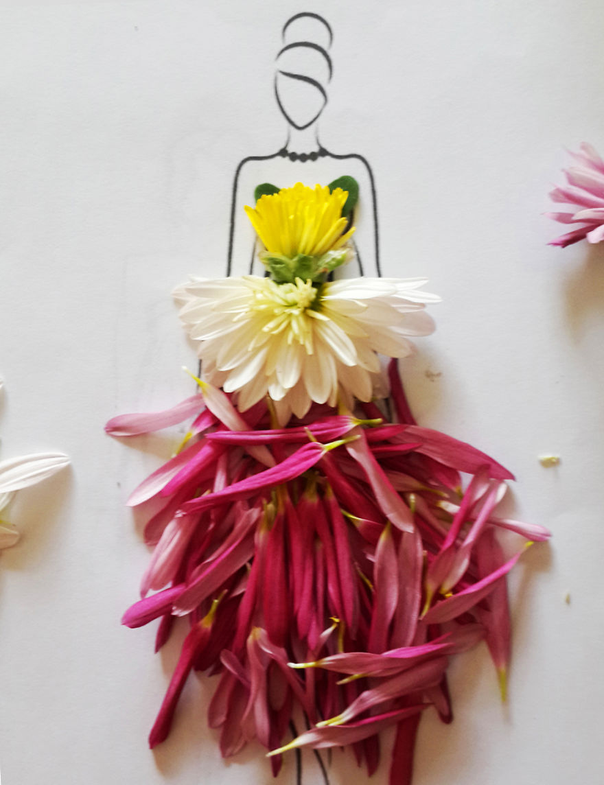 I Create Stunning Couture Gowns And Dresses With Flowers