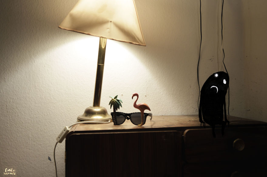 I Merge Photography And Illustration To Capture The Experience Of Living With Demons That Haunt I Merge Photography And Illustration To Capture The Experience Of Living With Demons That Haunt