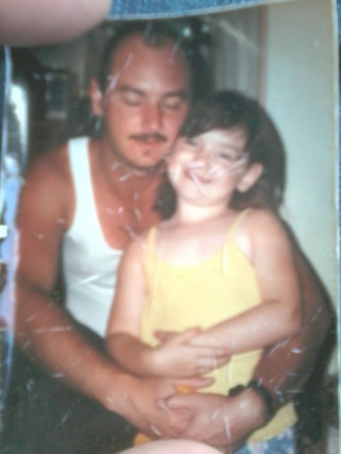 A Girl (me) With Her Daddy, Somewhere Between 1995-1997