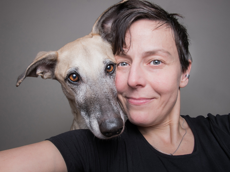 How I Turned My Camera-Shy Rescue Dog Into A Confident Photo Model