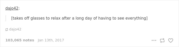 That's Enough Seeing For One Day