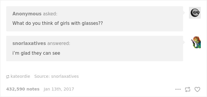 Glasses Problems
