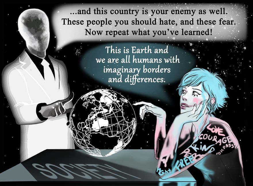 My Little Sister Expresses Her Emotions Through Her Breathtaking Art