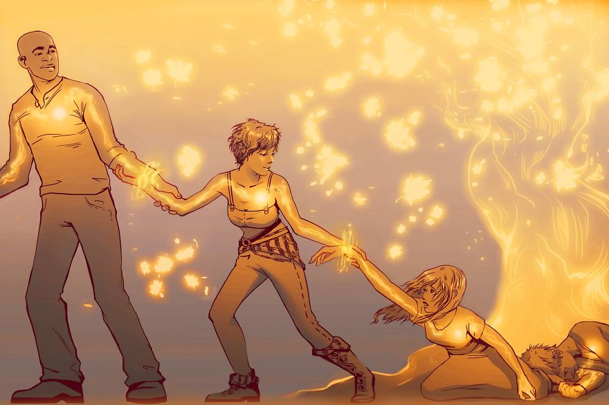 My Little Sister Expresses Her Emotions Through Her Breathtaking Art