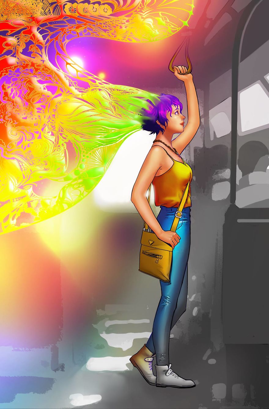 My Little Sister Expresses Her Emotions Through Her Breathtaking Art