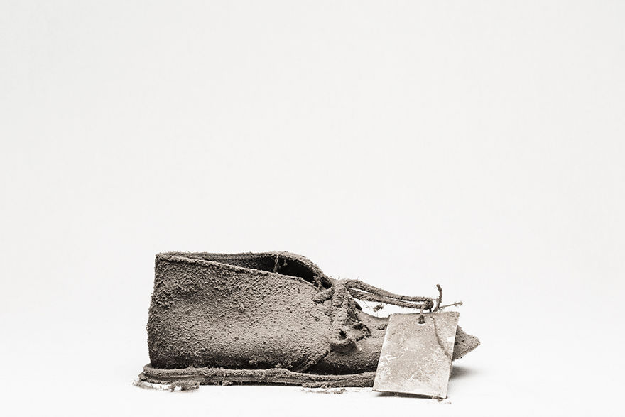 I Photographed Shoes Almost Untouched On A Shelf For 25 Years