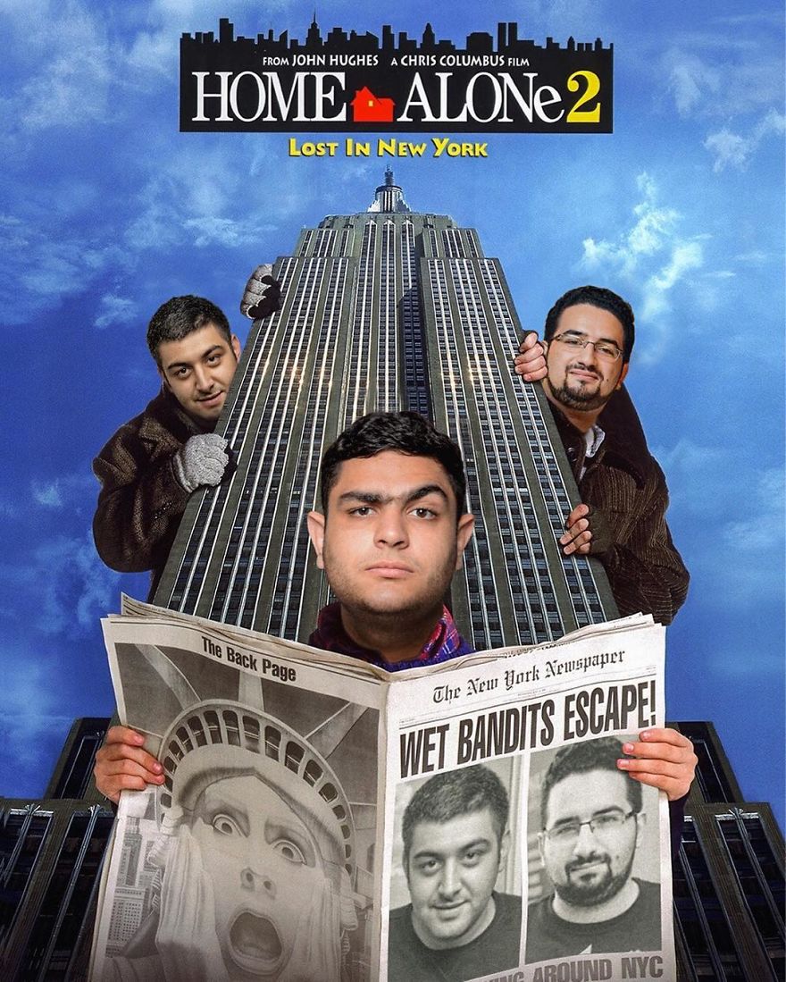 I Made Posters Of Popular Films Using My Face