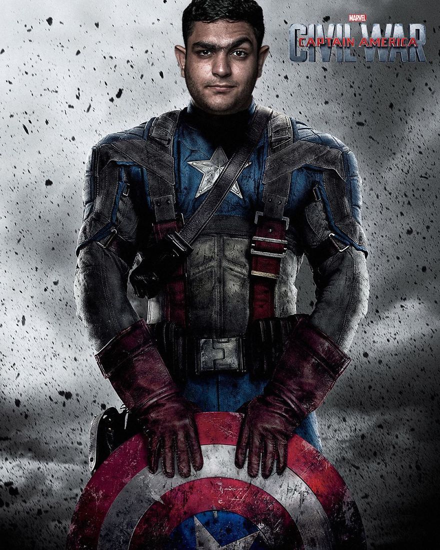 I Made Posters Of Popular Films Using My Face