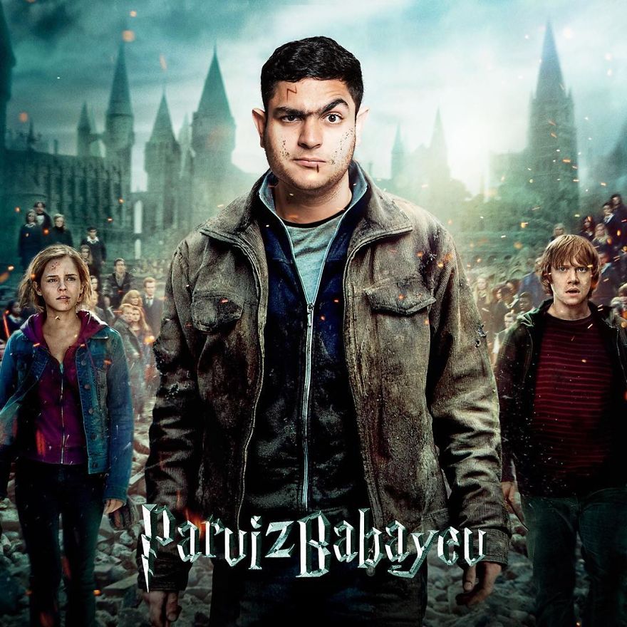 I Made Posters Of Popular Films Using My Face