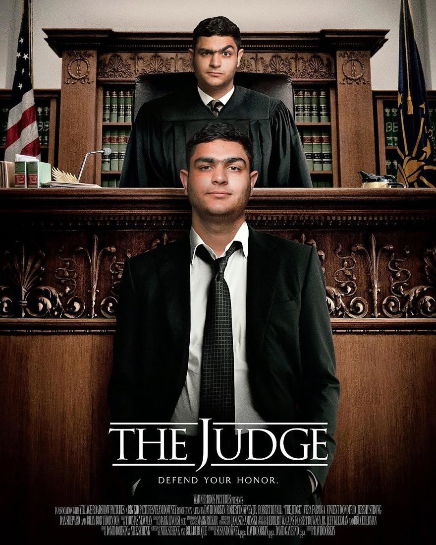 I Made Posters Of Popular Films Using My Face