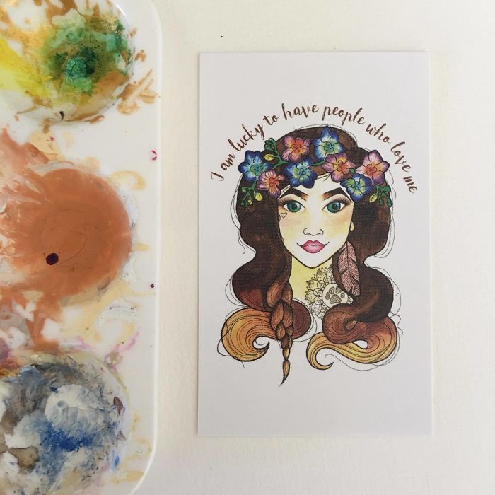 I Am Lucky To Have People Who Love Me