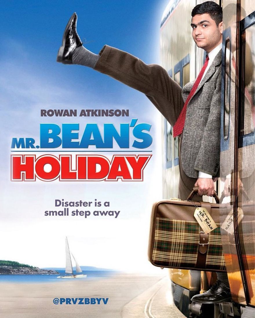 I Made Posters Of Popular Films Using My Face