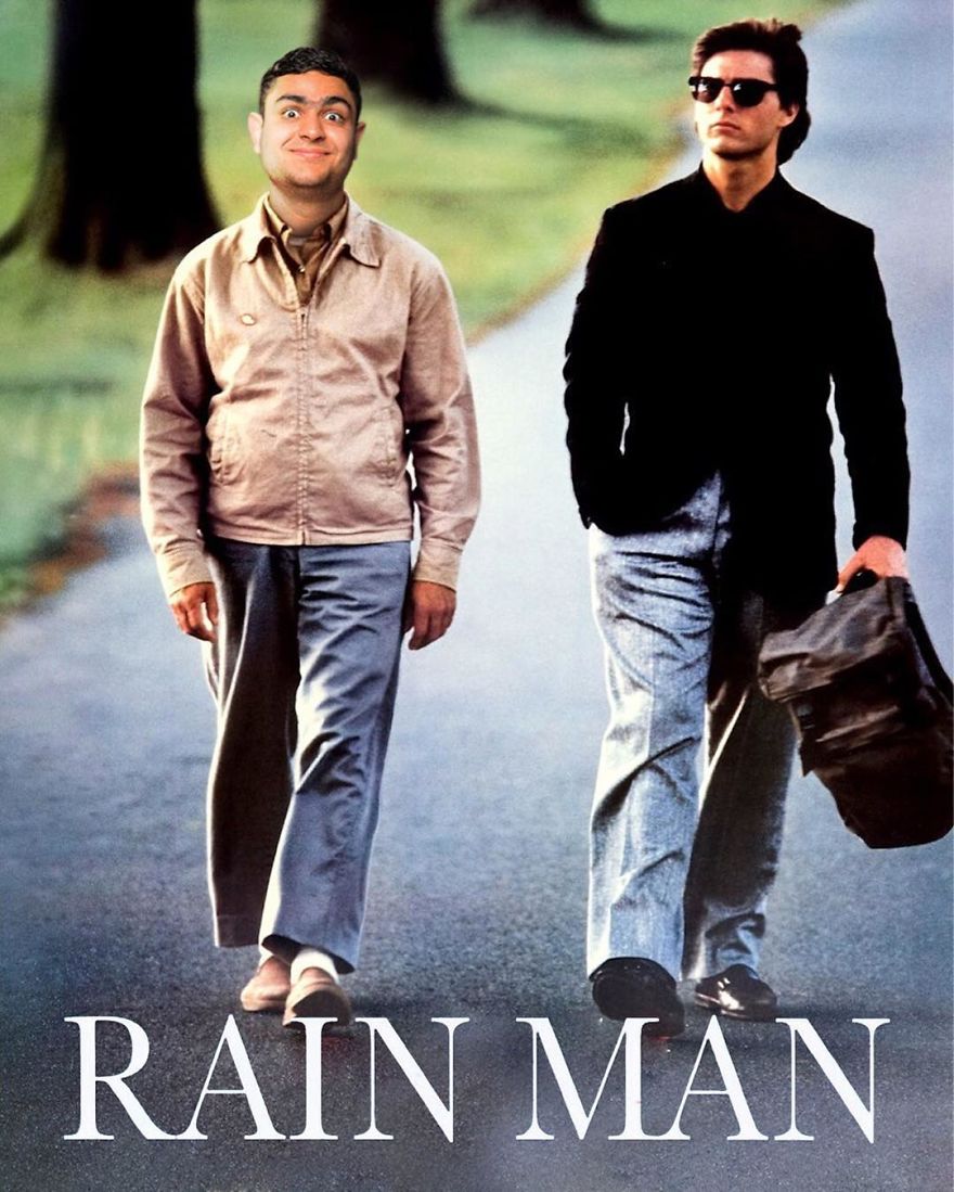 I Made Posters Of Popular Films Using My Face