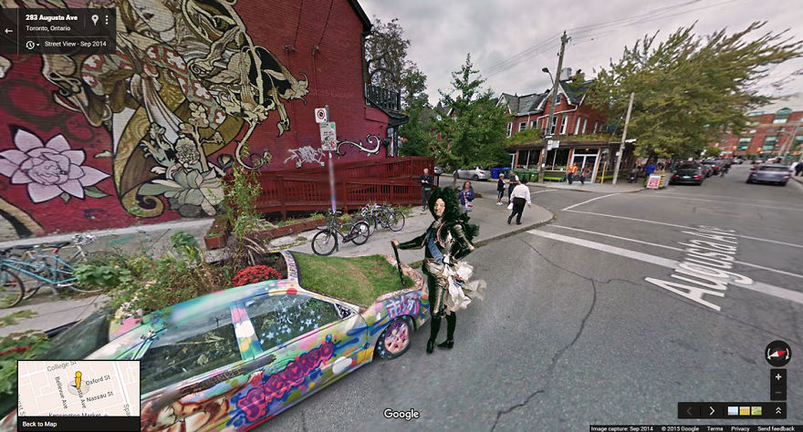 I Found Classic Paintings On The Streets With Google Street View