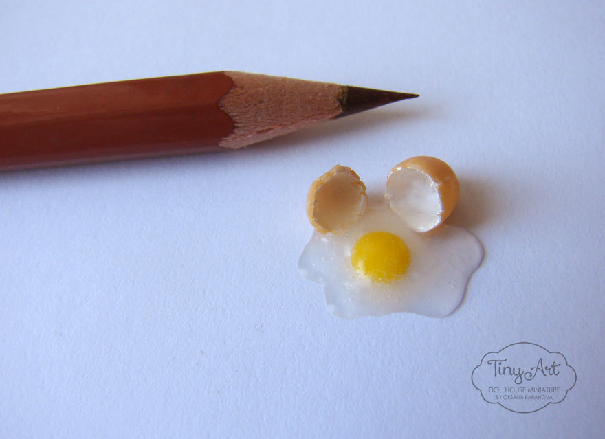 I Really Don't Like To Cook So I Sculpt Miniature Food Instead