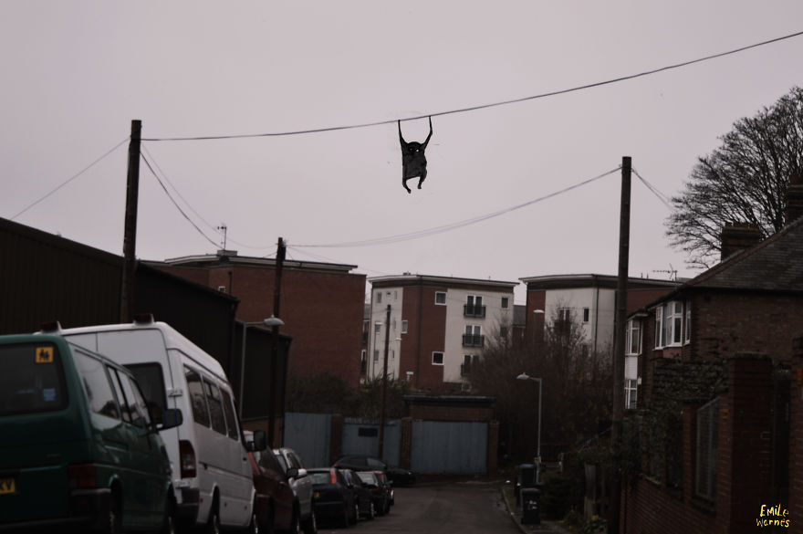 I Merge Photography And Illustration To Capture The Experience Of Living With Demons That Haunt