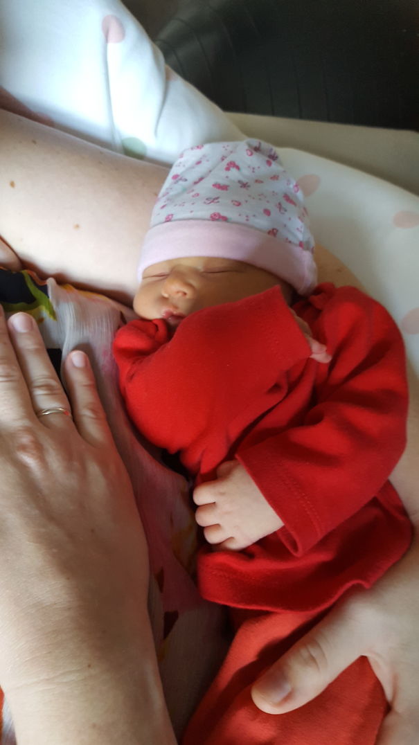 Our Daughter Training Her Moves Haha