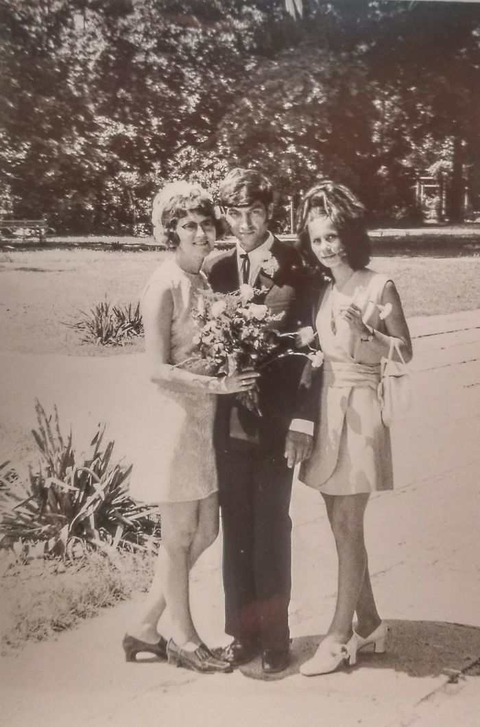 My Parents On Their Wedding Day, 1971