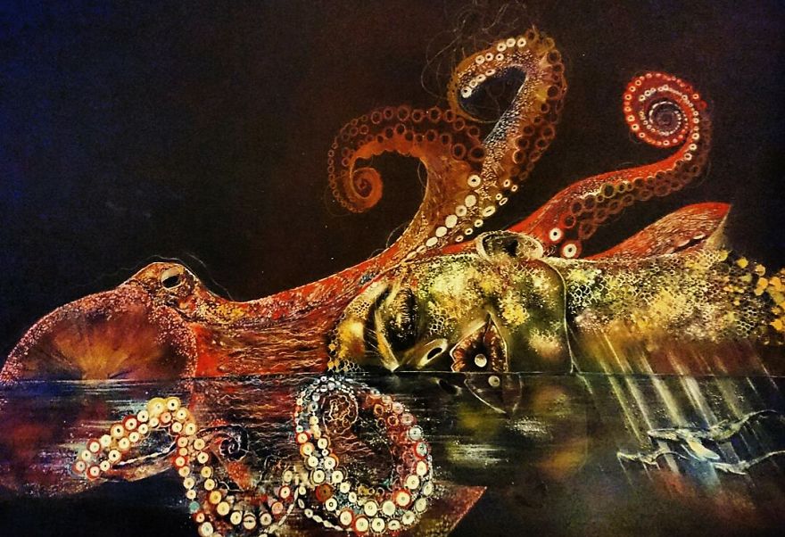 'the Water Goddess' Work In Progress