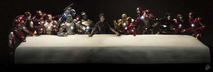 I Recreated Famous Works Of Art Using Marvel Toys I Recreated Famous Works Of Art Using Marvel Toys