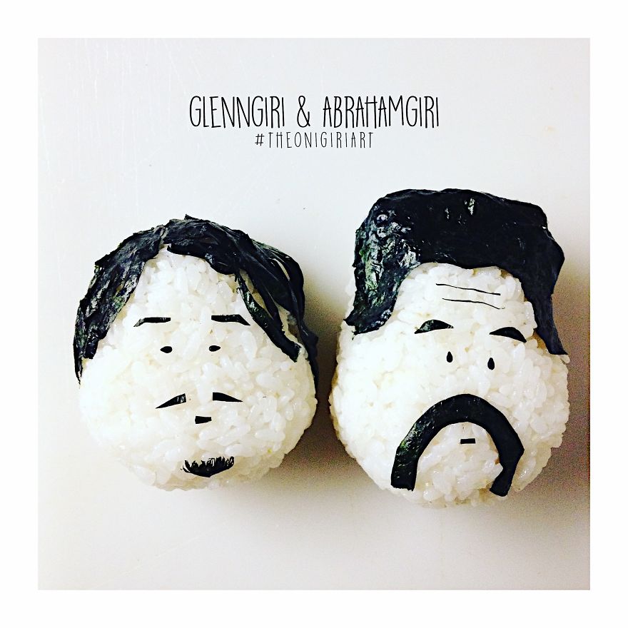 Sushi Chef From Milan, Italy Creates #theonigiriart