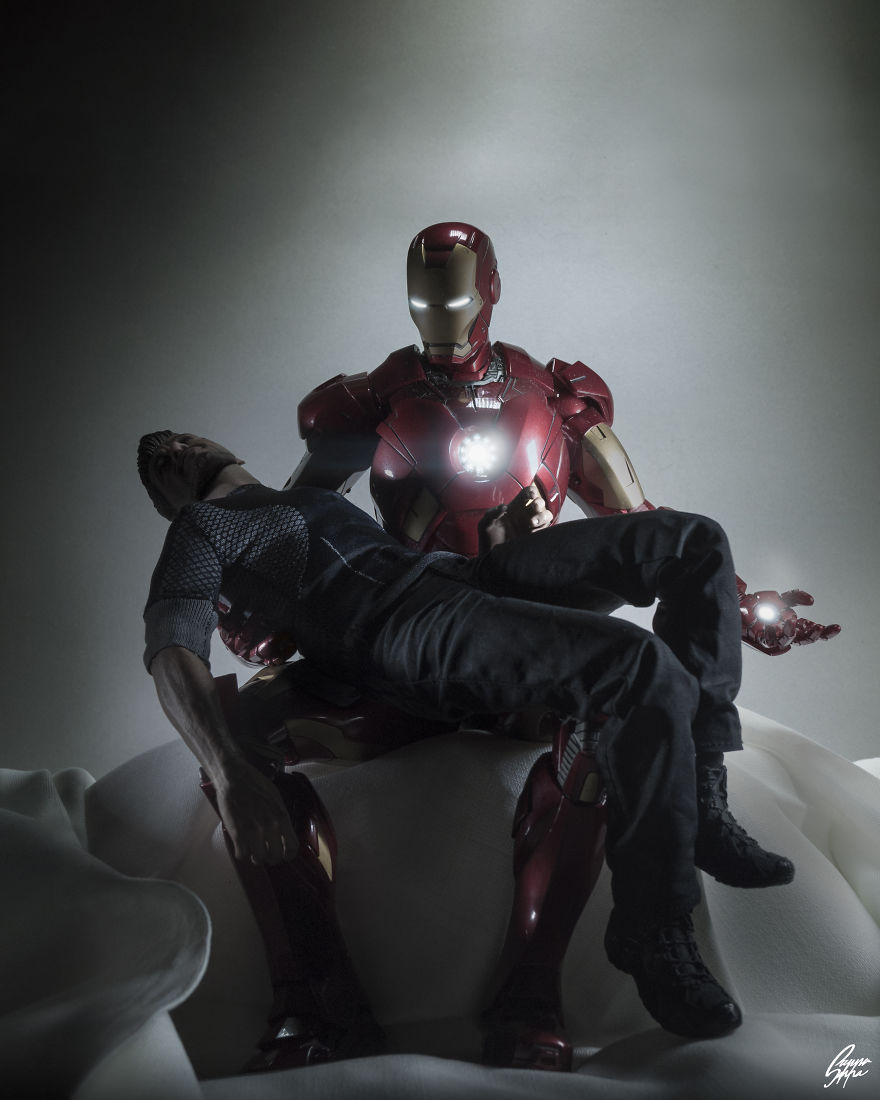 I Recreated Famous Works Of Art Using Marvel Toys I Recreated Famous Works Of Art Using Marvel Toys