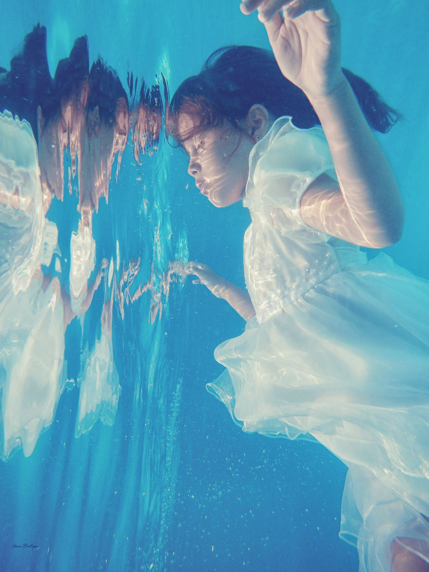 Underwater Love - Photography Series Of My Daughters Underwater