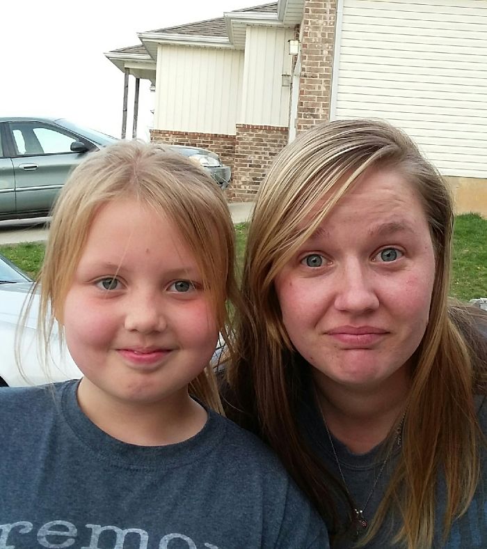 Found My Dopplenganger!! She Was A Random Neighbor Kid!! :)