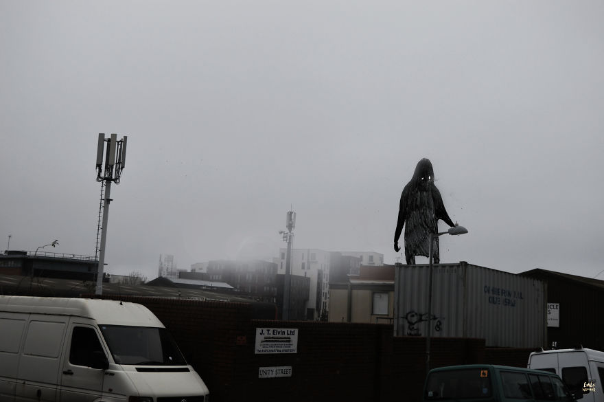 I Merge Photography And Illustration To Capture The Experience Of Living With Demons That Haunt