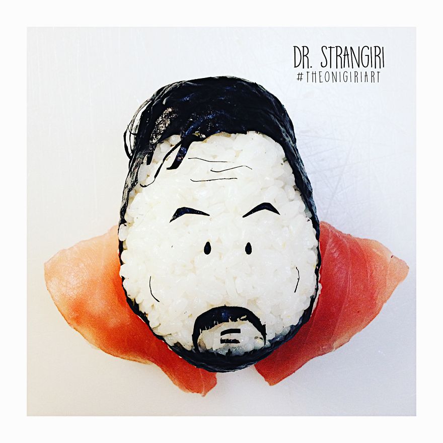 Sushi Chef From Milan, Italy Creates #theonigiriart Sushi Chef From Milan, Italy Creates #theonigiriart