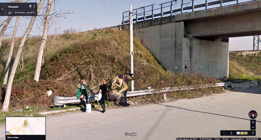 I Found Classic Paintings On The Streets With Google Street View