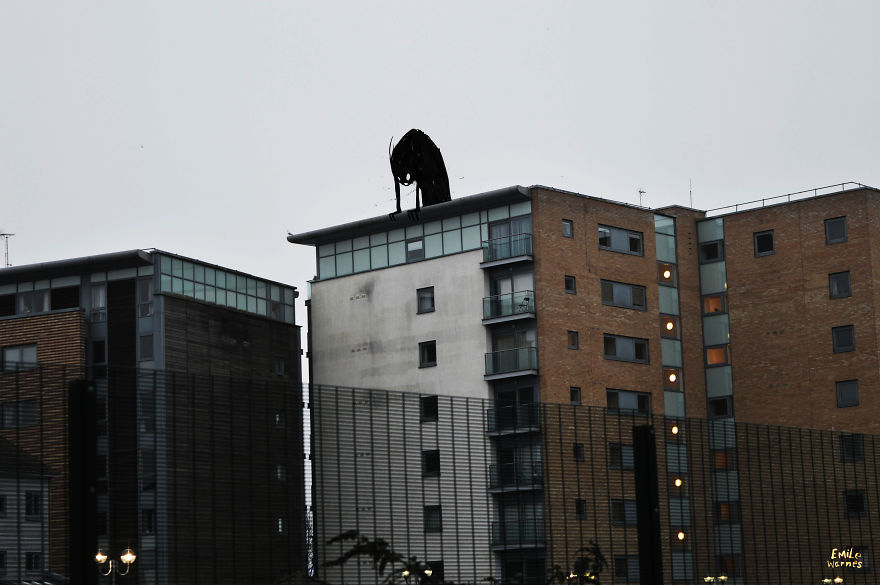 I Merge Photography And Illustration To Capture The Experience Of Living With Demons That Haunt