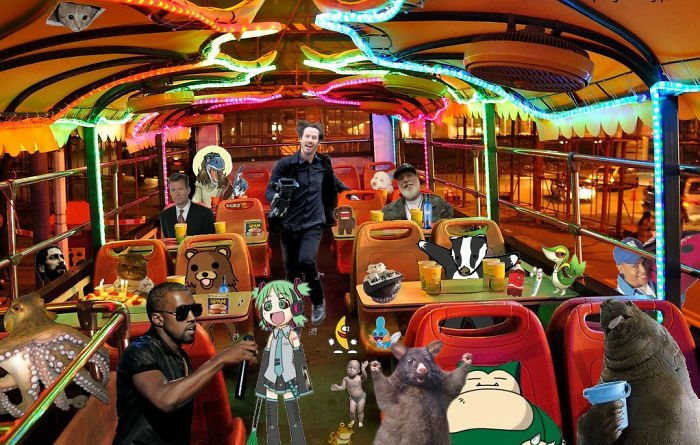 Someone Just Joined The Party Meme Bus!