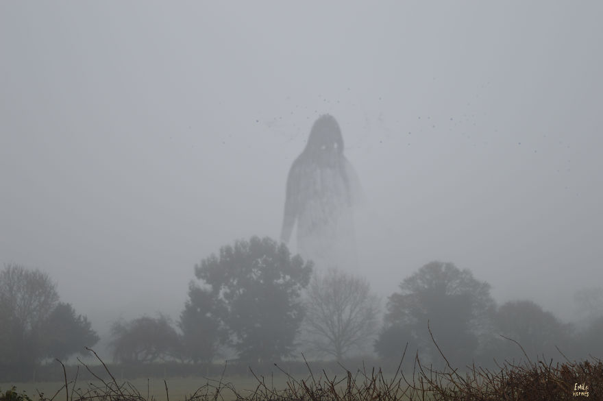 I Merge Photography And Illustration To Capture The Experience Of Living With Demons That Haunt I Merge Photography And Illustration To Capture The Experience Of Living With Demons That Haunt