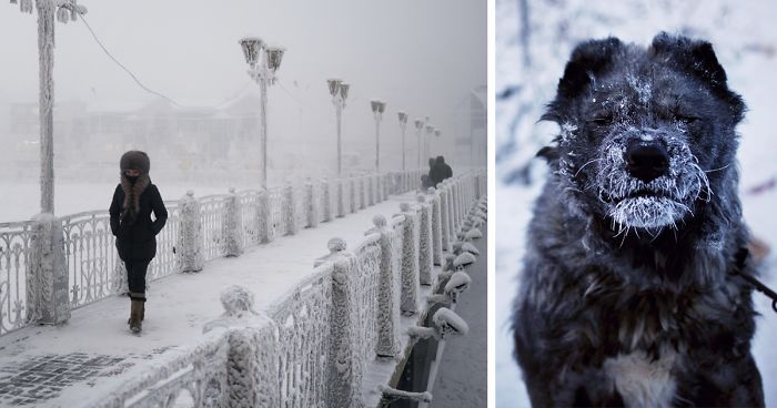 Photographer Travels To The Coldest Village On Earth Where The Temperature Can Reach -71.2C (-96F)