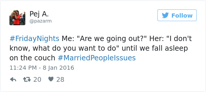 Funniest Marriage Tweets 2016