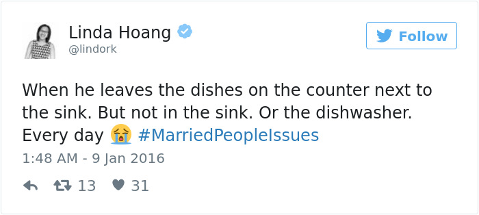 Funniest Marriage Tweets 2016