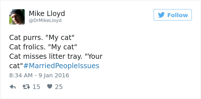Funniest Marriage Tweets 2016