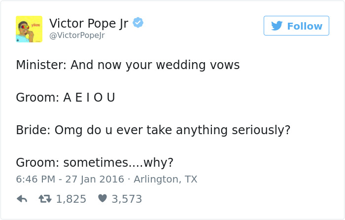 Funniest Marriage Tweets 2016