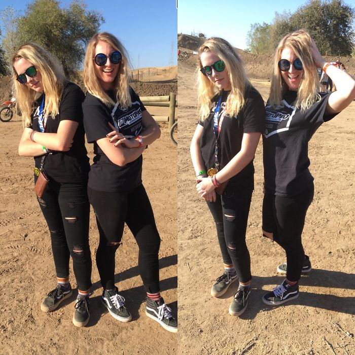 We Have The Same Last Name (spelt Differently) & She Has A Twin Sister Already. The Outfit Was A Coincidence Also!